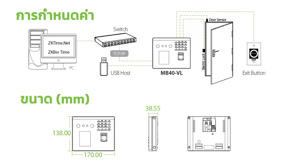 Size MB40-VL